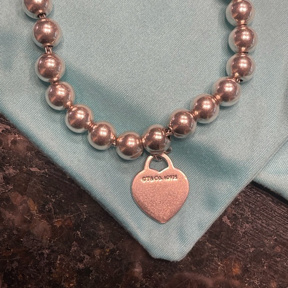 Tiffany & Co. Silver Beaded Bracelet - Picture 3 of 4